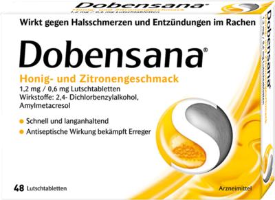 DOBENSANA Honig- u.Zitronengeschm.1,2mg/0,6mg Lut.